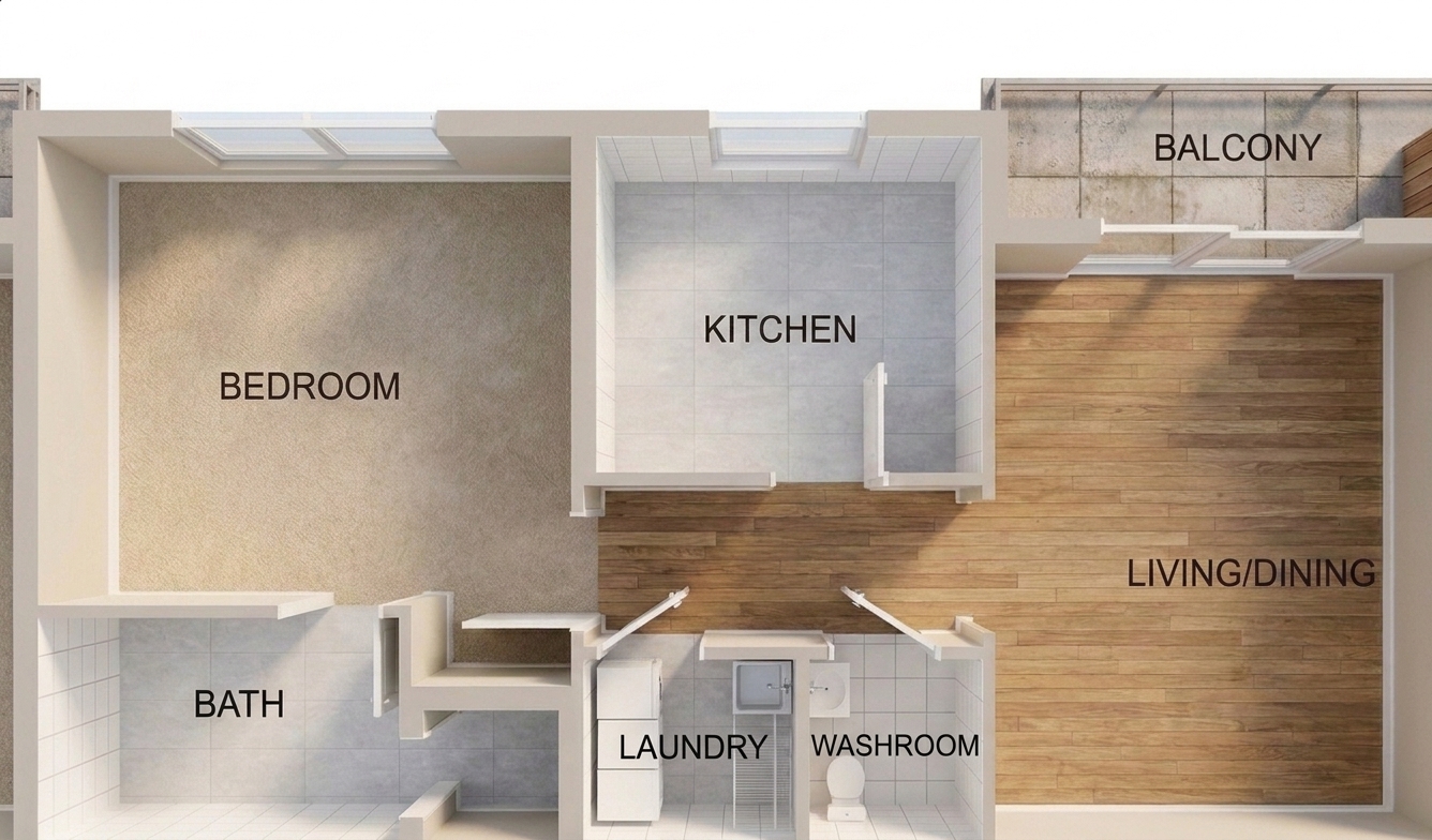K1 Unit 05 floor plan