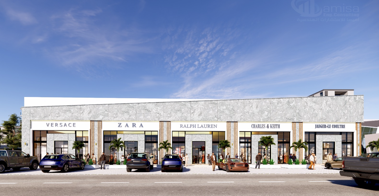 Plot 2748 showrooms render